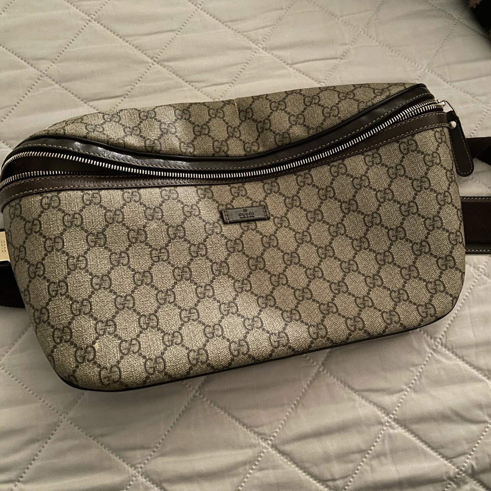 Belt bag Gucci Canvas Large